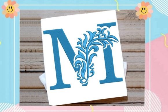 Beautiful Monogram Letter M: A Designer’s Honest Review for Boutique Sweatshirt Embroidery
