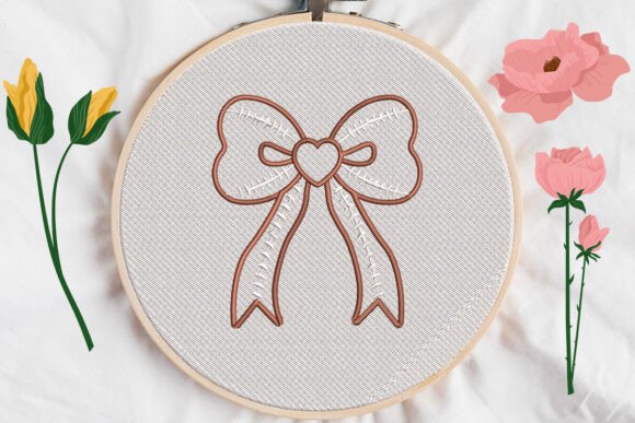 Bow7: A Designer’s Take on Holiday Embroidery Charm