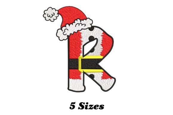 Elf Letter R Christmas Embroidery Design Review
