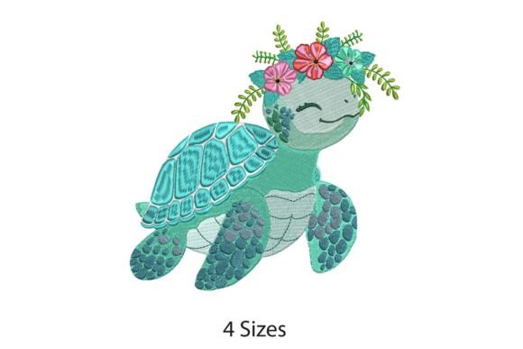 Floral Turtle: A Seasonal Embroidery Design Review for Holiday & Gift Makers