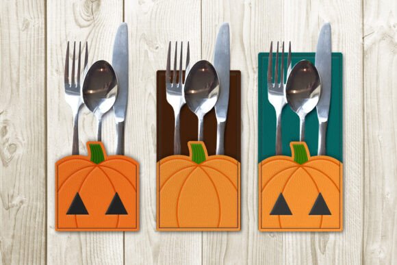 h1Pumpkin Silverware Sleeve ITH Applique Review for Real Embroidery Projects/h1