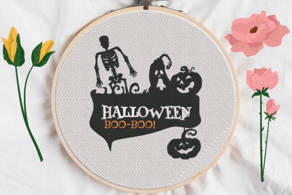 Halloween Boo Boo: A Spooky-Cute Embroidery Pick for Small Batch Sellers
