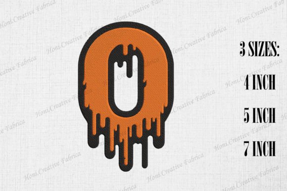 Halloween Letter O: A Designer’s Take on Seasonal Embroidery