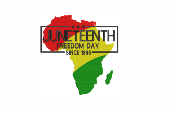 Juneteenth Embroidery Design: A Meaningful Touch for Handmade Gifts