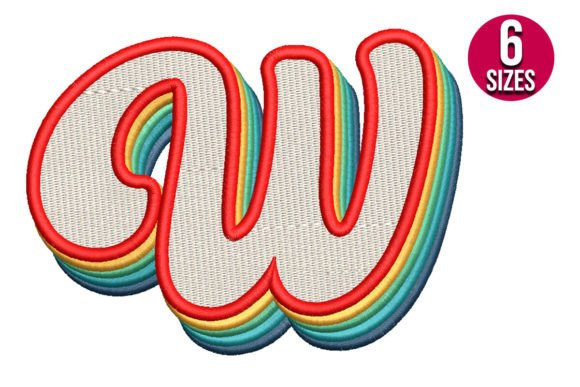 Retro Alphabet Letter W: A Designer’s Honest Review for Boutique Sweatshirts